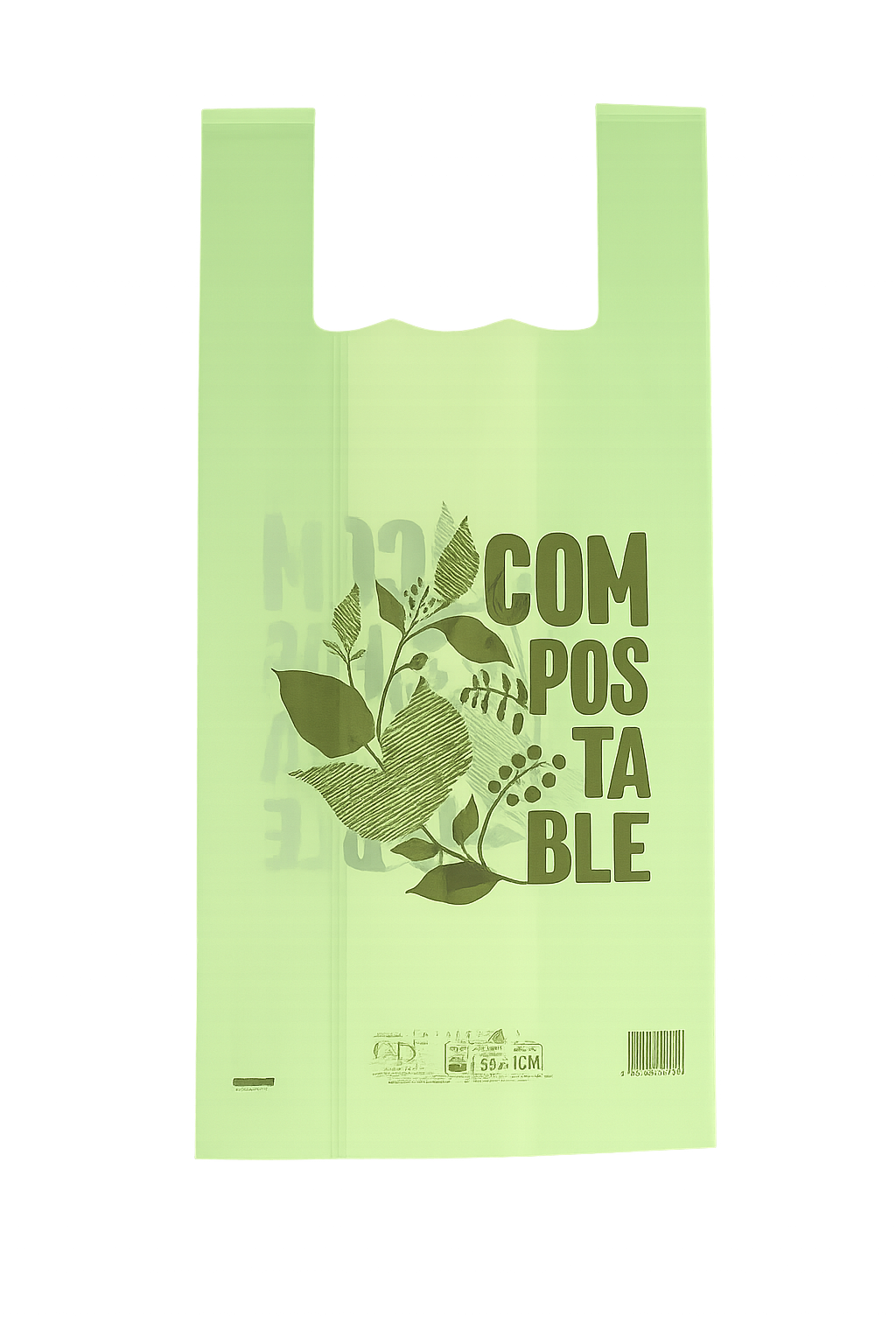 Bolsa Camiseta Biodegradable Color