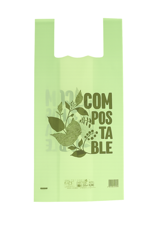 Bolsa Camiseta Biodegradable Color
